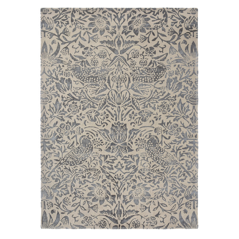 Floral Area Rug, Rectangle 8'2" x 11'6"