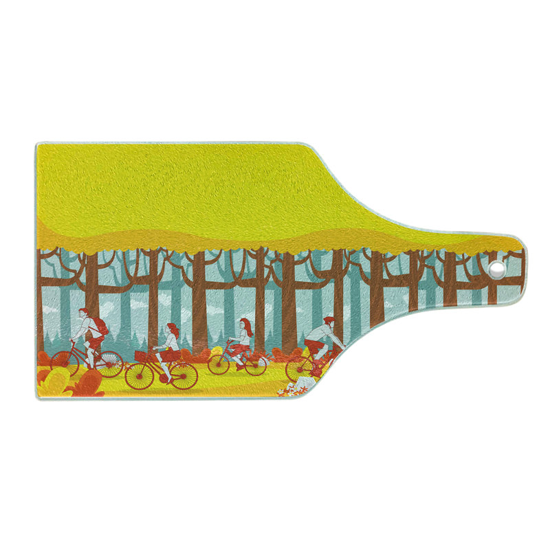 Planche à découper en verre trempé Ambesonne