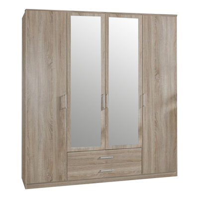 4 Door Wardrobe