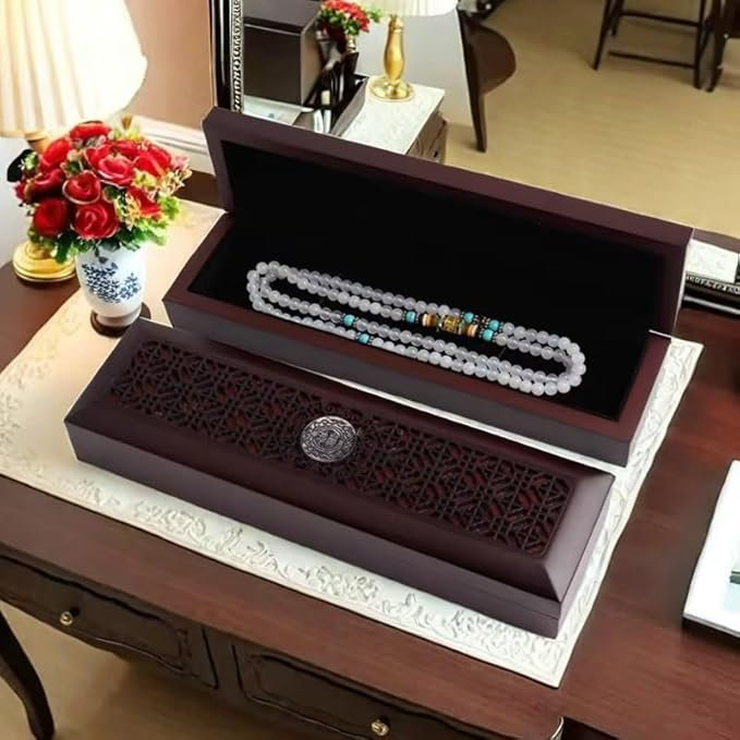 Velours pour bijoux avec boîte-cadeau