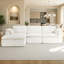 Canapé modulaire surdimensionné Boneless avec méridienne très profonde 83,5 po, canapé modulaire sans assemblage-2138166063-2134910393