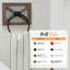 Rustic Farmhouse Décor Bathroom Towel Ring For Wall-85637339