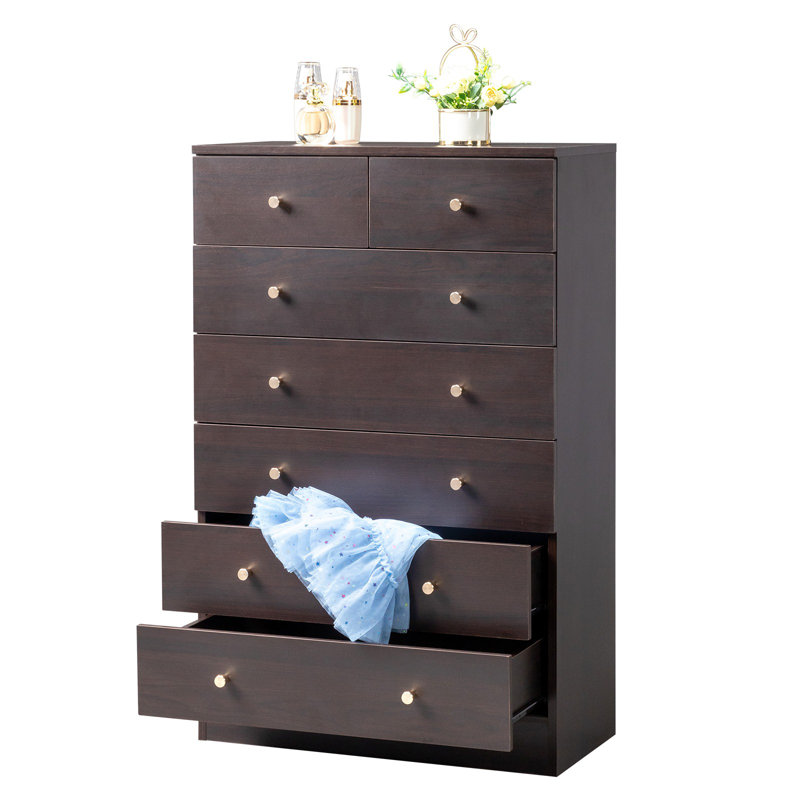 Commode haute 40,5 po, Espresso