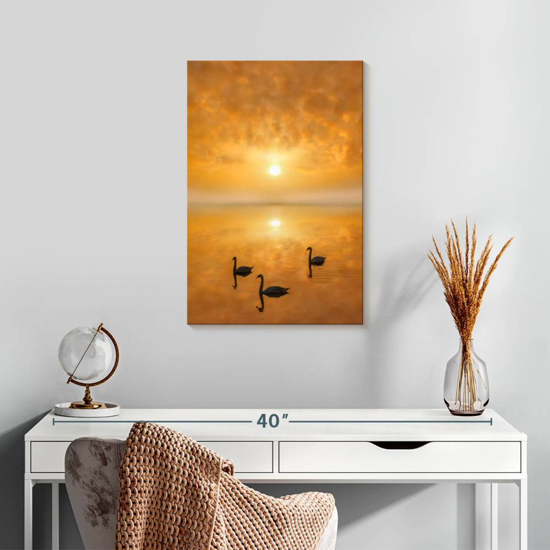 Brampt Golden Hiatus, 24" H x 16" W