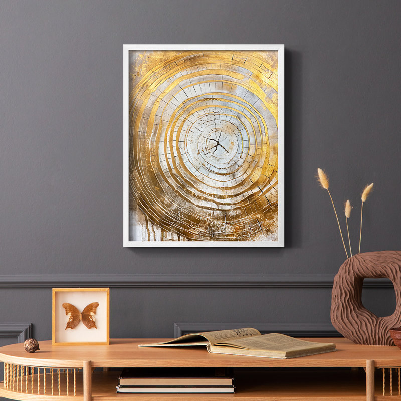 Série ABSTRACT CLxxxi - reproduction encadrée de qualité supérieure - prête à être accrochée - aucun clou requis AAI400527