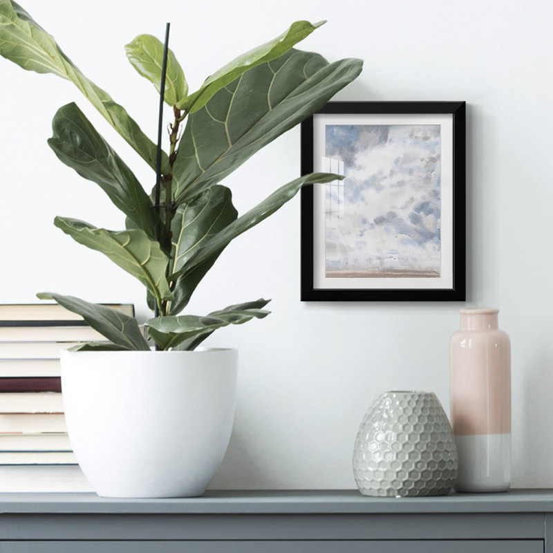 Sky Blue IV  -Framed Print