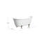 Winchester 68'' L Soaking Bathtub-1459253227-1459252758