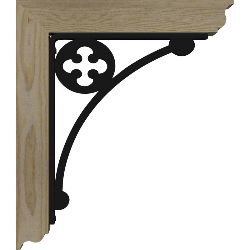 Crawley Traditional Traditional Ironcrest, H 16 po x P 14 po, Sapin Douglas de l 4 po x T 2 po (sciage brut)