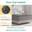 Matelas hybride matelassé 14 po en gel rafraîchissant-437484140