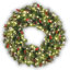 Christmas Wreaths, Garlands & Flowers