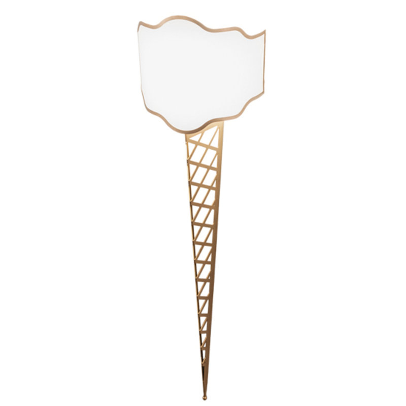 Steel Flush Mounted Sconce