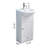 18" White Modern Free-standing Single Bathroom Vanity Set