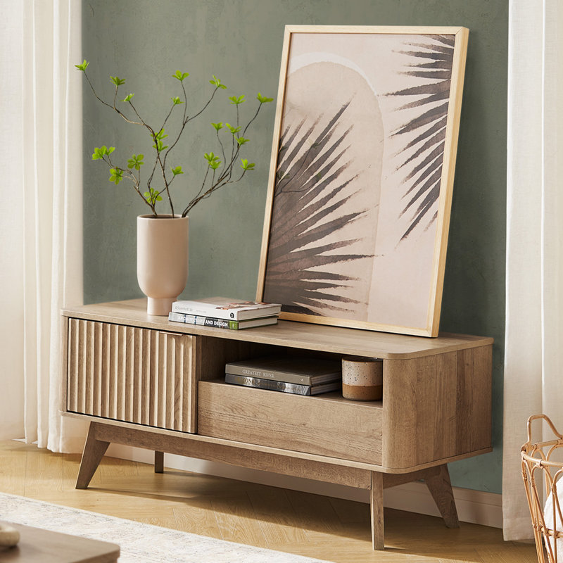 Dorcus for TVs up to 50", Golden/Oak