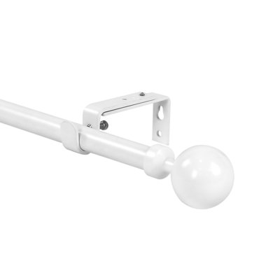 Verna Adjustable Single Curtain Rod
