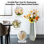 Vase de plancher en verre robuste