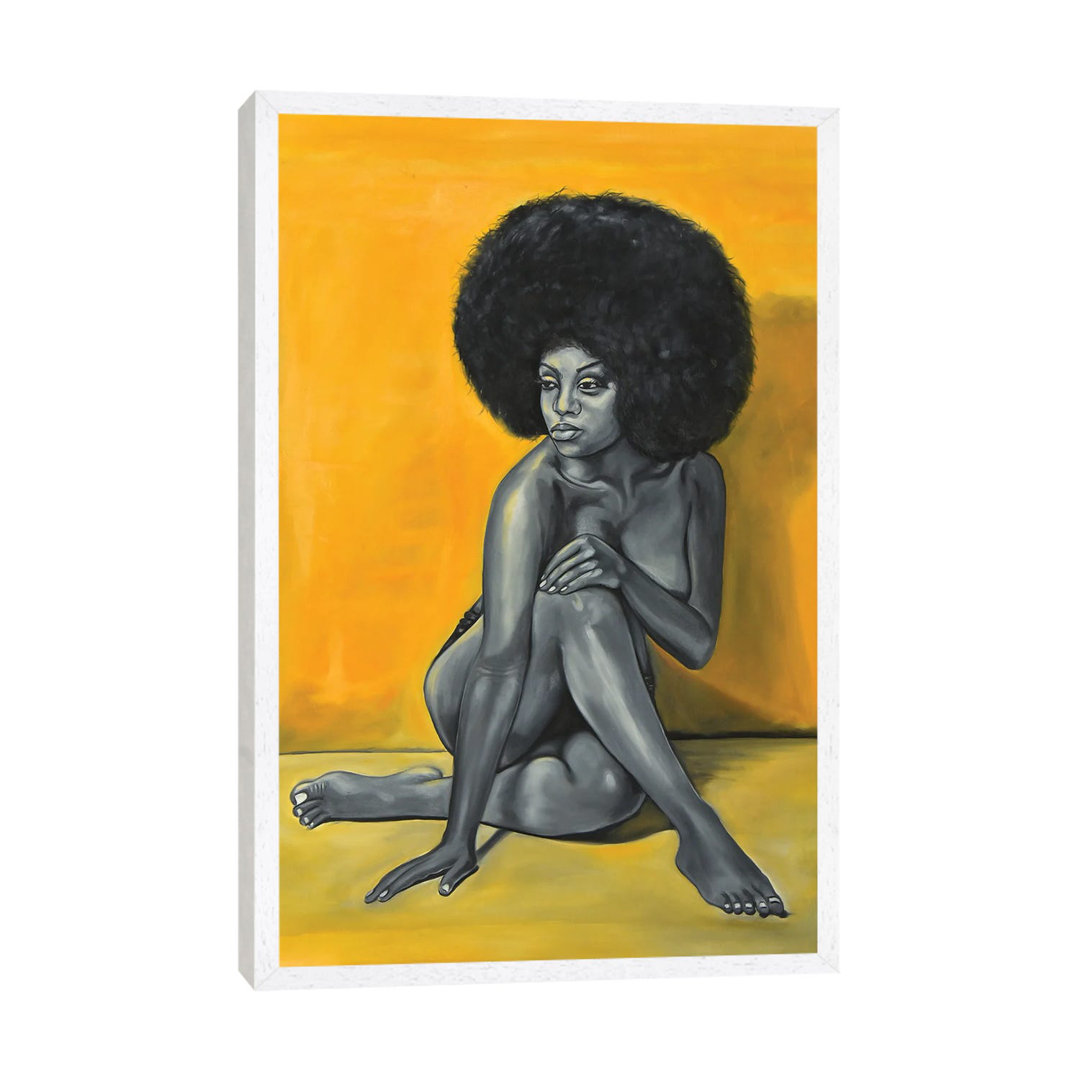 Black Essence by Damola Ayegbayo - Graphic Art on Canvas