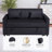 Sleeper Sofa Bed, 3-In-1 Velvet Pull Out Couch With Armrests, Storage Pockets And 2 Pillows, Adjustable Backrest, Sofa Bed Couch For Living Room, Bedroom-60354920