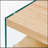 Double layered rectangular coffee table-971604540