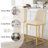 Branchville Upholstered Counter Stool with Metal Frame-795483945