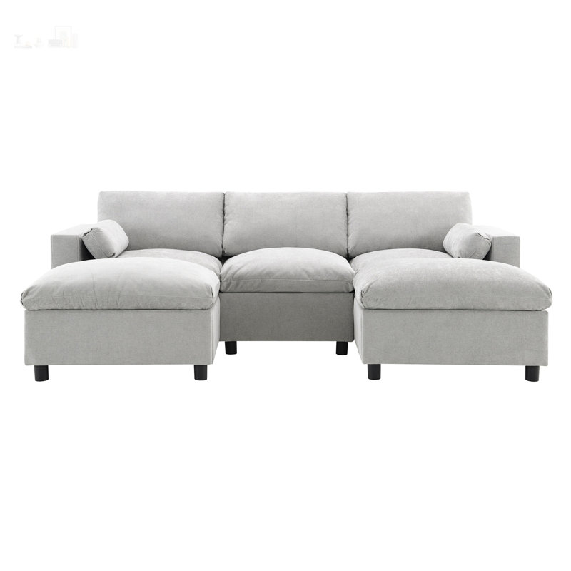Canapé modulaire 86,5 po Chenille
