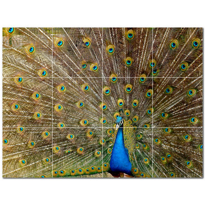8'' x 8'' Satin Ceramic Decorative Mural