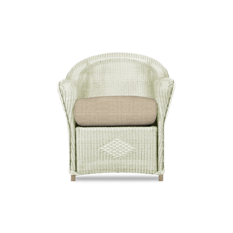 Reflections Outdoor Dining Armchair, Bark, Demo Stone