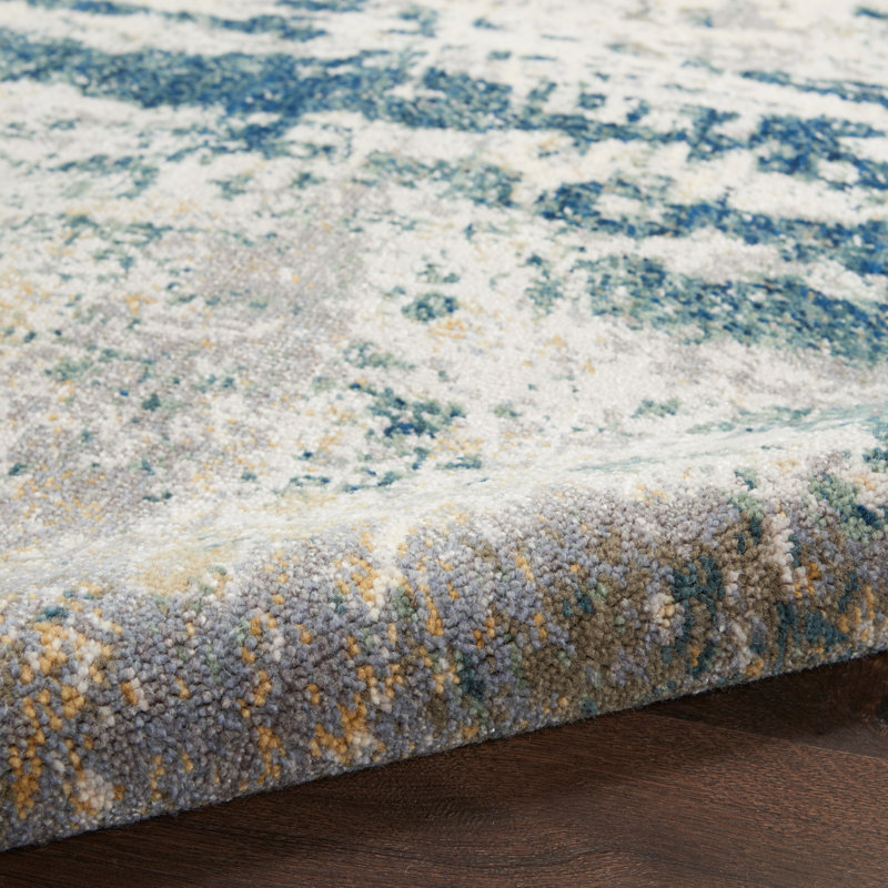 Toomey Abstract Indoor Rug, Rectangle 8'6" x 11'6"
