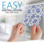 6'' W x 6'' L Vinyl Peel and Stick Mosaic Tile