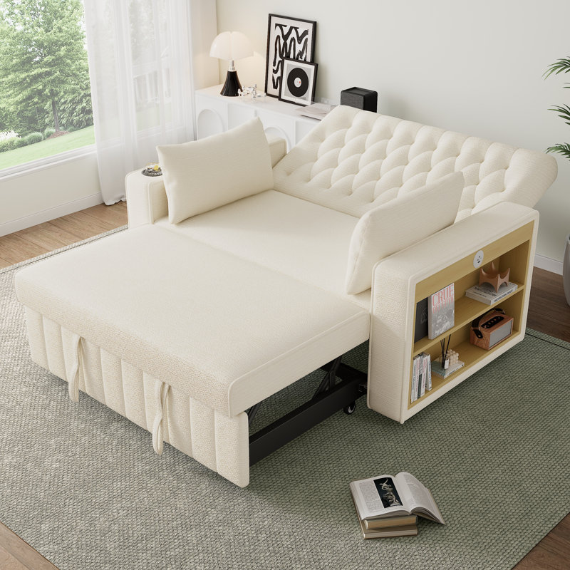 Sofa, Beige Chenille, Beige