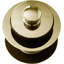 14" Brass Twist & Close Bathtub Leg Drain Assembly with 2-Hole Overflow-37404437