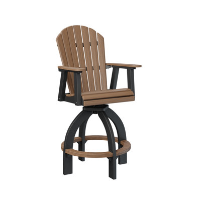Comfo Back Outdoor Bar Stool