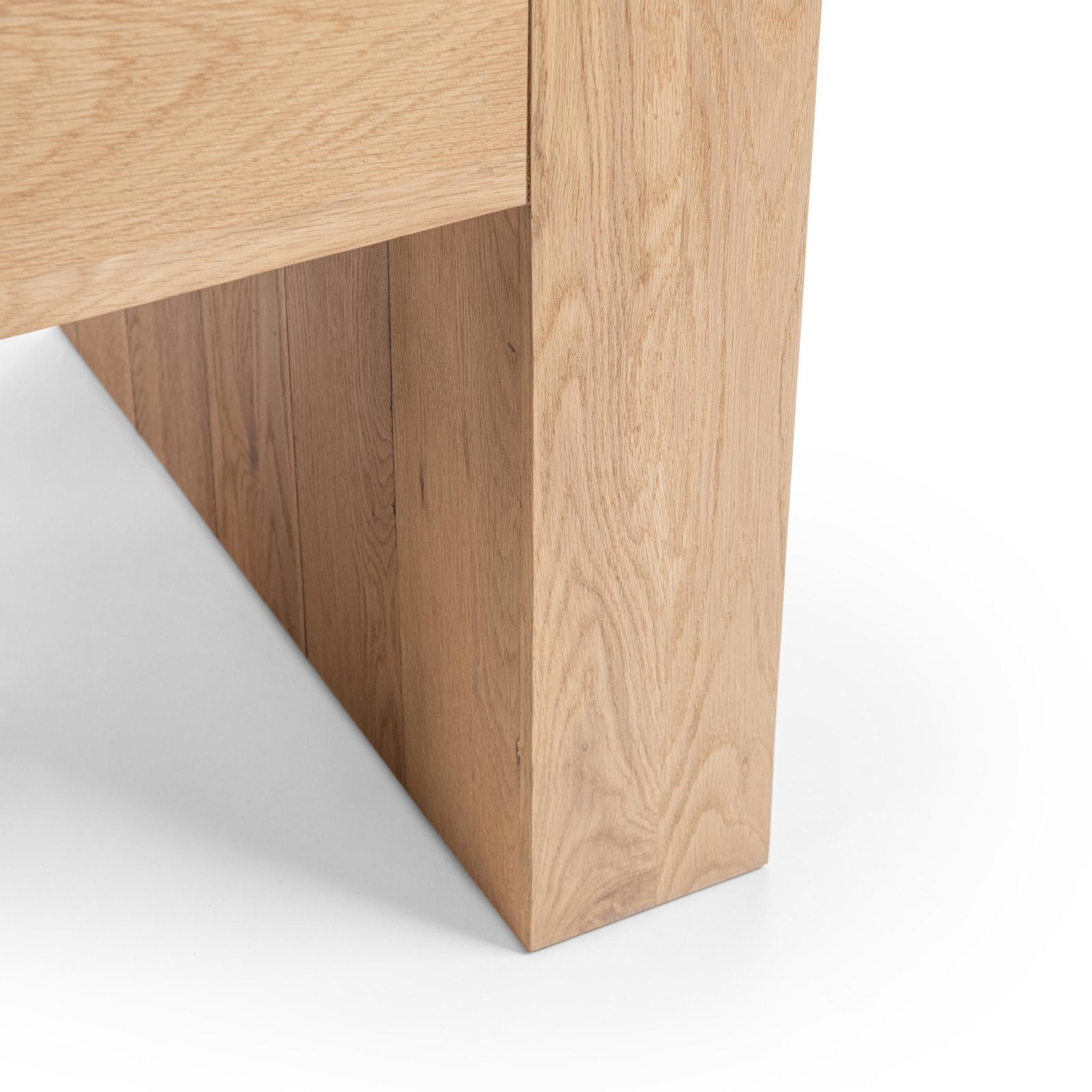 Elise 24" Oak End Table, Coastal Haven