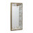 Silver Glass Framed Accent Mirror-335717980-335717983