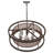 Nasiere 6 - Light Dimmable Geometric Chandelier