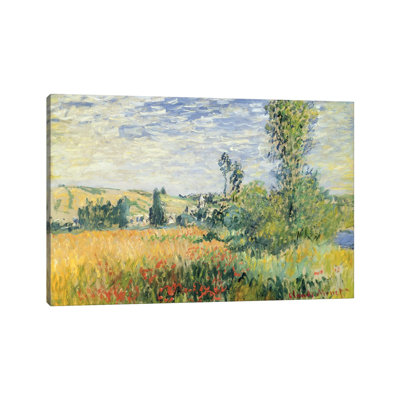 Vetheuil, c.1880 - Giclée sur toile tendue avec châssis