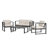 Zenas 4 - Person Patio Conversation Set with Cushions-109049115