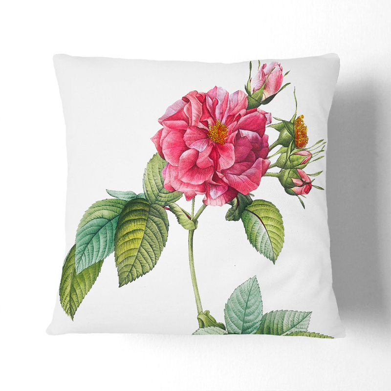 Square Throw Cushion, 40cm H x 40cm W x 15cm D