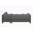 104.5" Upholstered Sofa,Chaise & Ottoman