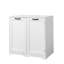 Armoire pour panier à linge inclinable H 30,31 po
