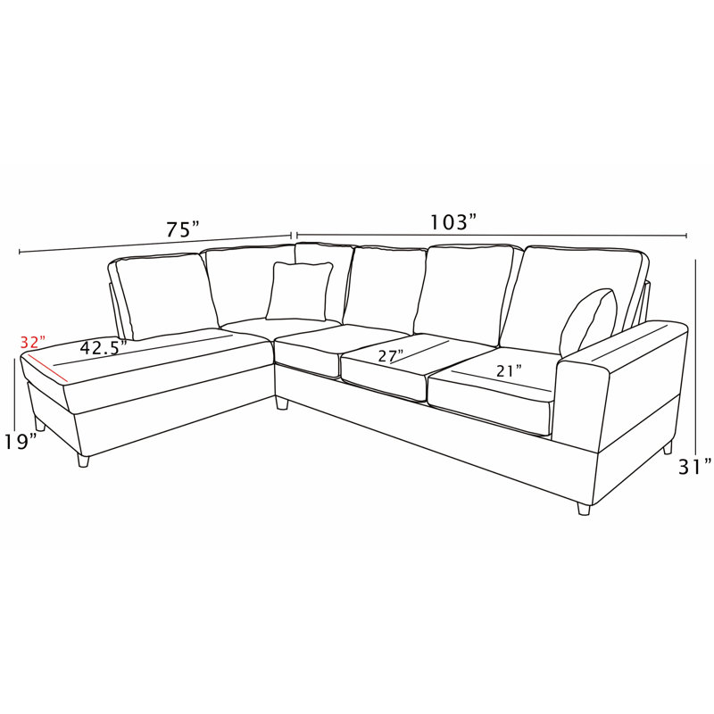 2Pc Velvet Corduroy Reversible Sectional With Drop Down Table With Cupholders, Black Velvet
