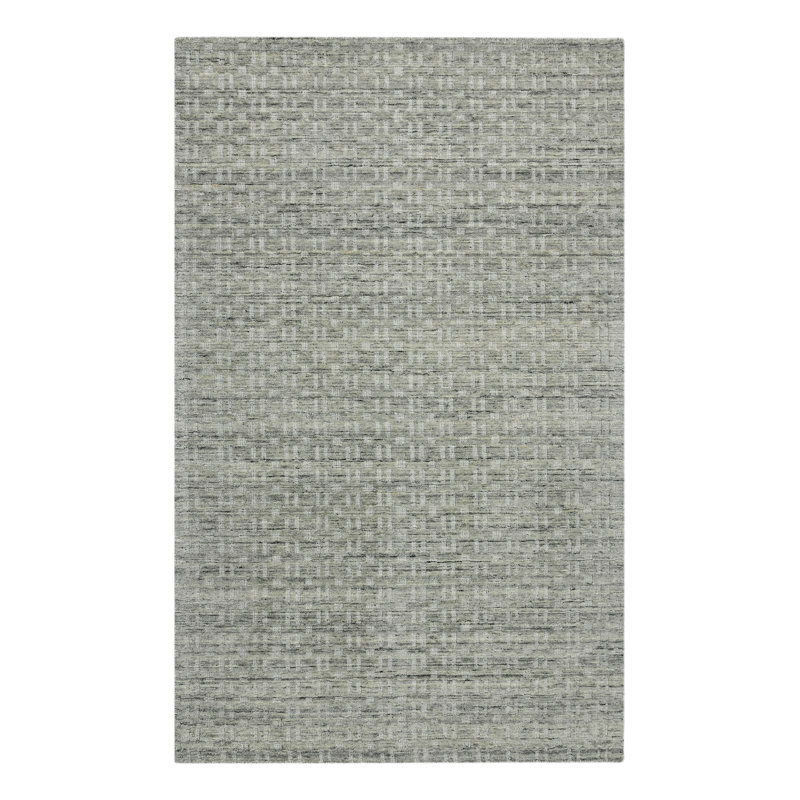 Sieda Wool Geometric Indoor Rug, Rectangle 7'9" x 9'9"