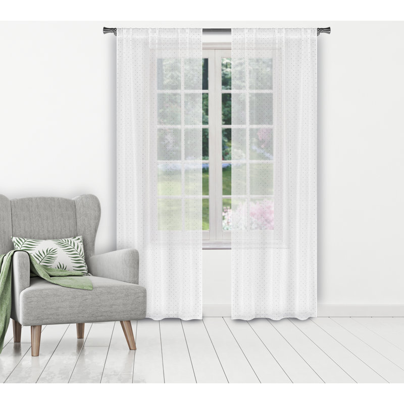 Fondura Semi Sheer Curtain Pair