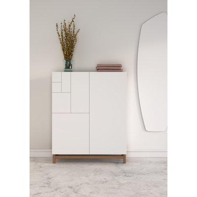 18 Pair Shoe Storage Cabinet