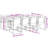  Garden Dining Set Black-469721723
