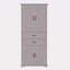 Armoire de rangement avec espace de rangement multifonctionnel pour la cuisine / salle de bain / salle à manger / salon, 2 tiroirs avec glissières, tablette réglable-1088599162