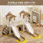 GLAF 80.7'' W Plastic Freestanding Slide-101117060