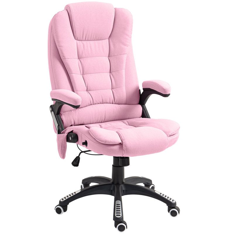 Fauteuil de direction à haut dossier vibrant 6 points