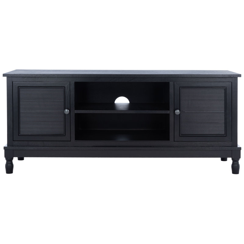Meuble télé pour téléviseur de 50 po ou moins, Noir