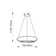 Brendan 1-Light Wagon Wheel LED Chandelier