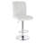 Jaretssi Swivel Upholstered Faux Leather Adjustable Height Counter Stool with Steel Frame-955174353